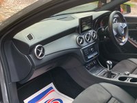 USED 2017 17 MERCEDES-BENZ CLA 1.6 CLA 180 AMG LINE 4d 121 BHP MERCEDES CLA AMG-LINE COUPE, MOUNTAIN GREY METALLIC / GREY LEATHER-ALCANTARA INTERIOR, SATELLITE NAVIGATION, FULL MERCEDES DEALER SERVICE HISTORY , 1 FORMER KEEPER HAVING COVERED ONLY 40,307 MILES FROM BRAND NEW