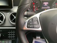 USED 2017 17 MERCEDES-BENZ CLA 1.6 CLA 180 AMG LINE 4d 121 BHP MERCEDES CLA AMG-LINE COUPE, MOUNTAIN GREY METALLIC / GREY LEATHER-ALCANTARA INTERIOR, SATELLITE NAVIGATION, FULL MERCEDES DEALER SERVICE HISTORY , 1 FORMER KEEPER HAVING COVERED ONLY 40,307 MILES FROM BRAND NEW