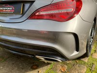 USED 2017 17 MERCEDES-BENZ CLA 1.6 CLA 180 AMG LINE 4d 121 BHP MERCEDES CLA AMG-LINE COUPE, MOUNTAIN GREY METALLIC / GREY LEATHER-ALCANTARA INTERIOR, SATELLITE NAVIGATION, FULL MERCEDES DEALER SERVICE HISTORY , 1 FORMER KEEPER HAVING COVERED ONLY 40,307 MILES FROM BRAND NEW