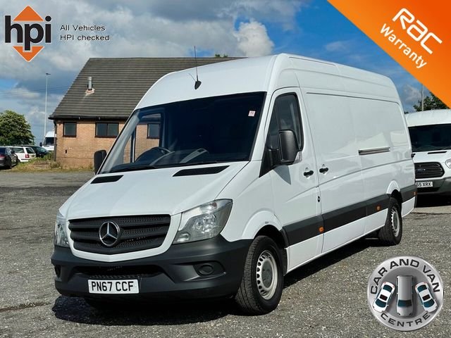 2017 67 Mercedes-Benz Sprinter 2.1 314 CDI 140 BHP EURO 6 LWB FACELIFT