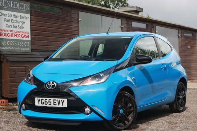 2015 65 Toyota Aygo 1.0 VVT-I X-CITE 2 3d 69 BHP