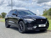 USED 2018 68 JAGUAR F-PACE 2.0 R-SPORT AWD 5d 177 BHP Glass Panoramic Black Pack