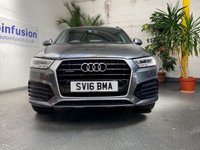 USED 2016 16 AUDI Q3 2.0 TDI QUATTRO S LINE PLUS 5d 182 BHP SAT NAV PART LEATHER INTERIOR