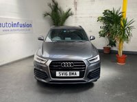USED 2016 16 AUDI Q3 2.0 TDI QUATTRO S LINE PLUS 5d 182 BHP SAT NAV PART LEATHER INTERIOR