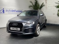 USED 2016 16 AUDI Q3 2.0 TDI QUATTRO S LINE PLUS 5d 182 BHP SAT NAV PART LEATHER INTERIOR
