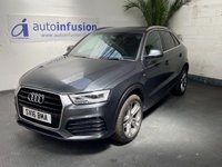 USED 2016 16 AUDI Q3 2.0 TDI QUATTRO S LINE PLUS 5d 182 BHP SAT NAV PART LEATHER INTERIOR