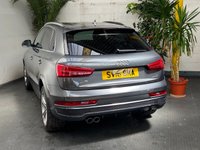 USED 2016 16 AUDI Q3 2.0 TDI QUATTRO S LINE PLUS 5d 182 BHP SAT NAV PART LEATHER INTERIOR