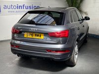 USED 2016 16 AUDI Q3 2.0 TDI QUATTRO S LINE PLUS 5d 182 BHP SAT NAV PART LEATHER INTERIOR