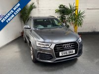 USED 2016 16 AUDI Q3 2.0 TDI QUATTRO S LINE PLUS 5d 182 BHP SAT NAV PART LEATHER INTERIOR