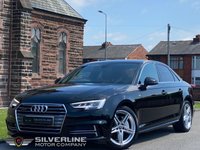 USED 2017 67 AUDI A4 2.0 TDI QUATTRO S LINE 4d 188 BHP **VIRTUAL DASH**TECH PACK**