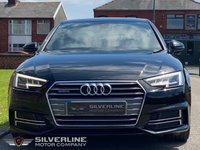 USED 2017 67 AUDI A4 2.0 TDI QUATTRO S LINE 4d 188 BHP **VIRTUAL DASH**TECH PACK**