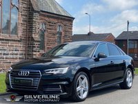 USED 2017 67 AUDI A4 2.0 TDI QUATTRO S LINE 4d 188 BHP **VIRTUAL DASH**TECH PACK**