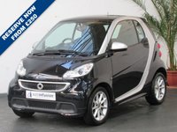 USED 2013 63 SMART FORTWO 1.0 PASSION 2d 84 BHP Petrol, Auto.