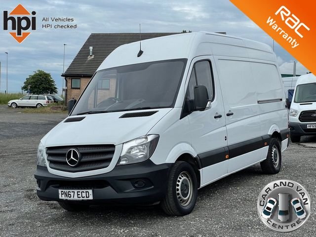 2017 67 Mercedes-Benz Sprinter 2.1 314 CDI 140 BHP EURO 6 MWB FACELIFT HIGH ROOF