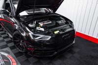 USED 2014 64 AUDI S3 A3 2.0 S3 QUATTRO NAV 3d 296 BHP PANTHER BLACK+RS3 LOOKS+B&O SOUND