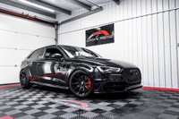 USED 2014 64 AUDI S3 A3 2.0 S3 QUATTRO NAV 3d 296 BHP PANTHER BLACK+RS3 LOOKS+B&O SOUND