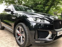 USED 2017 66 JAGUAR F-PACE 3.0 V6 S AWD 5d 296 BHP ZERO DEPOSIT FINANCE AVAILABLE