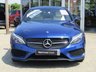 USED 2018 18 MERCEDES-BENZ C CLASS 2.0 C 200 AMG LINE 2d 181 BHP Finished in BRILLIANT BLUE MET  with contrasting PORCELAIN SPORTS LEATHER trim. This dynamic looking coupe has every extra you could want. It is sporty and agile and great fun to drive. Features include, SAT NAV, Rear View Camera, Heated Leather seats, DAB radio, Cruise Control and much more. Dealer serviced at 16790 miles, 30259 miles, 44300 miles, 61019 miles, and at 78835 miles on 16/6/2021. MOT due 24/7/2022.
