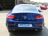USED 2018 18 MERCEDES-BENZ C CLASS 2.0 C 200 AMG LINE 2d 181 BHP Finished in BRILLIANT BLUE MET  with contrasting PORCELAIN SPORTS LEATHER trim. This dynamic looking coupe has every extra you could want. It is sporty and agile and great fun to drive. Features include, SAT NAV, Rear View Camera, Heated Leather seats, DAB radio, Cruise Control and much more. Dealer serviced at 16790 miles, 30259 miles, 44300 miles, 61019 miles, and at 78835 miles on 16/6/2021. MOT due 24/7/2022.