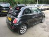 USED 2013 13 FIAT 500C 1.2 CONVERTIBLE S (SPORT) 3d 69 BHP *Optional extra 16" Alloy Wheels* Just Serviced, NEW MOT, Convertible, Great fuel economy! Only &pound;30 Road Tax!