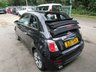 USED 2013 13 FIAT 500C 1.2 CONVERTIBLE S (SPORT) 3d 69 BHP *Optional extra 16" Alloy Wheels* Just Serviced, NEW MOT, Convertible, Great fuel economy! Only &pound;30 Road Tax!
