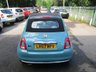 USED 2017 67 FIAT 500C 1.2 ANNIVERSARIO CONVERTIBLE 2d 69 BHP *VERY RARE SPECIAL EDITION* Just Serviced, One Previous Owner, MOT until July 2022, Convertible, Great fuel economy!