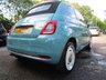 USED 2017 67 FIAT 500C 1.2 ANNIVERSARIO CONVERTIBLE 2d 69 BHP *VERY RARE SPECIAL EDITION* Just Serviced, One Previous Owner, MOT until July 2022, Convertible, Great fuel economy!