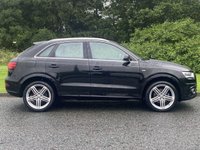 USED 2014 14 AUDI Q3 2.0 TDI S LINE 5d 138 BHP Full Black Leather 19" Alloys