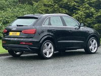 USED 2014 14 AUDI Q3 2.0 TDI S LINE 5d 138 BHP Full Black Leather 19" Alloys