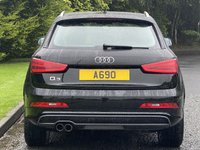 USED 2014 14 AUDI Q3 2.0 TDI S LINE 5d 138 BHP Full Black Leather 19" Alloys