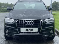 USED 2014 14 AUDI Q3 2.0 TDI S LINE 5d 138 BHP Full Black Leather 19" Alloys