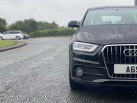 USED 2014 14 AUDI Q3 2.0 TDI S LINE 5d 138 BHP Full Black Leather 19" Alloys