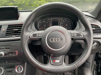 USED 2014 14 AUDI Q3 2.0 TDI S LINE 5d 138 BHP Full Black Leather 19" Alloys