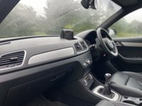USED 2014 14 AUDI Q3 2.0 TDI S LINE 5d 138 BHP Full Black Leather 19" Alloys