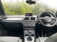 USED 2014 14 AUDI Q3 2.0 TDI S LINE 5d 138 BHP Full Black Leather 19" Alloys