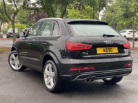 USED 2014 14 AUDI Q3 2.0 TDI S LINE 5d 138 BHP Full Black Leather 19" Alloys