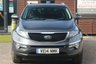 USED 2014 14 KIA SPORTAGE 1.7 CRDI 3 SAT NAV ISG 5d 114 BHP 6x RECORDED SERVICES