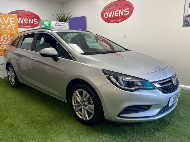2017 66 Vauxhall Astra 1.6 TECH LINE CDTI ECOFLEX S/S 5d 108 BHP