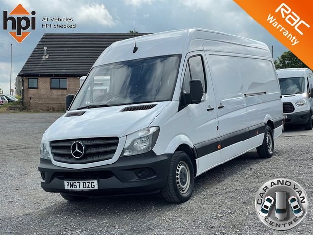 2017 67 Mercedes-Benz Sprinter 2.1 314 CDI 140 BHP EURO 6 LWB FACELIFT