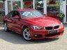 USED 2018 18 BMW 4 SERIES 2.0 420i XDRIVE M SPORT 2d 181 BHP Finished in MELBOURNE RED METALLIC with contrasting FULL HEATED LEATHER. This is a sleek bodied 4x4 coupe with great handling and great levels of comfort. Features include Sat Nav, Heated Leather Seats, Harman Kardon Speakers, DAB, Alloys, Rear Camera, Front and Rear Park Sensors and much more. Dealer serviced at 18445 miles and at 21298 miles on 3/3/2021. MOT Due 29/3/2022.