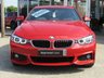 USED 2018 18 BMW 4 SERIES 2.0 420i XDRIVE M SPORT 2d 181 BHP Finished in MELBOURNE RED METALLIC with contrasting FULL HEATED LEATHER. This is a sleek bodied 4x4 coupe with great handling and great levels of comfort. Features include Sat Nav, Heated Leather Seats, Harman Kardon Speakers, DAB, Alloys, Rear Camera, Front and Rear Park Sensors and much more. Dealer serviced at 18445 miles and at 21298 miles on 3/3/2021. MOT Due 29/3/2022.