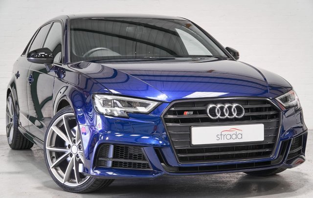 2018 67 Audi A3 2.0 S3 SPORTBACK TFSI QUATTRO BLACK EDITION 5d 306 BHP