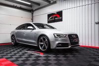 USED 2013 13 AUDI A5 3.0 SPORTBACK TDI QUATTRO BLACK EDITION S/S 5d 242 BHP HEATED SEATS+SAT NAV+QUATTRO+S LINE