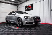 USED 2013 13 AUDI A5 3.0 SPORTBACK TDI QUATTRO BLACK EDITION S/S 5d 242 BHP HEATED SEATS+SAT NAV+QUATTRO+S LINE