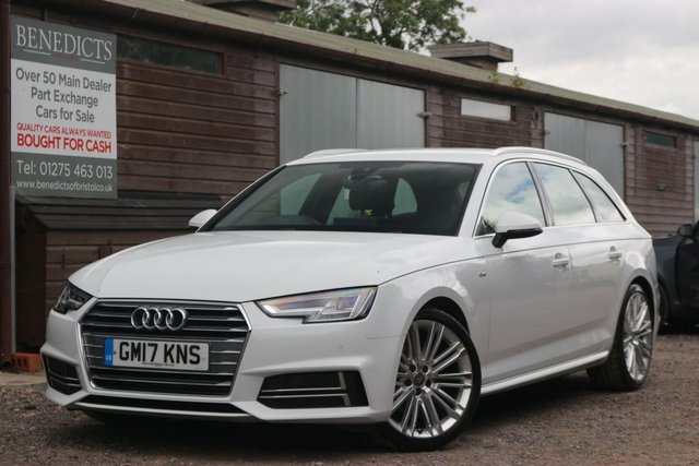 2017 17 Audi A4 2.0 AVANT TFSI S LINE 5d 188 BHP