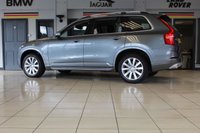 USED 2017 17 VOLVO XC90 2.0 D5 POWERPULSE MOMENTUM AWD 5d AUTO 231 BHP FINISHED IN STUNNING METALLIC OSMIUM GREY, COMPLIMENTED WITH FULL BLACK LEATHER HEATED SEATS WITH ELECTRICAL ADJUSTMENT AND MEMORY PROGRAMME + BEAUTIFUL HIGH SPECIFICATION  VOLVO + 1 OWNER FROM NEW AND COMES WITH A FULL VOLVO SERVICE HISTORY + 7 SEAT COMFORT PACKAGE + 12.3" ACTIVE CRYSTAL DRIVER INFORMATION DISPLAY + SATELLITE NAVIGATION + ADAPTIVE CRUISE CONTROL + 360 DEGREE CAMERA + SMART PHONE INTEGRATION + BLIND SPOT ASSIST/CROSS TRAFFIC ALERT/ REAR COLLISION MITIGATION + ACTIVE PARK ASSIST