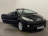 USED 2013 63 PEUGEOT 207 1.6 HDI CC ALLURE 2d 112 BHP 9690 Miles