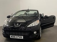 USED 2013 63 PEUGEOT 207 1.6 HDI CC ALLURE 2d 112 BHP 9690 Miles
