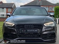 USED 2016 66 AUDI A3 2.0 S3 QUATTRO NAV 4d 296 BHP PANROOF | 19" ALLOYS | B&O