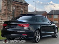 USED 2016 66 AUDI A3 2.0 S3 QUATTRO NAV 4d 296 BHP PANROOF | 19" ALLOYS | B&O